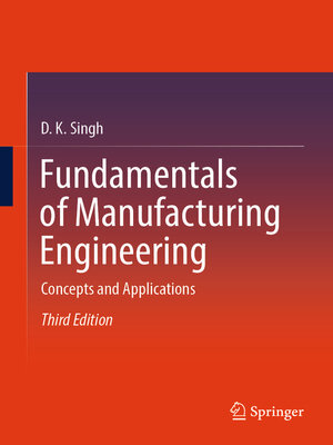 cover image of Fundamentals of Manufacturing Engineering